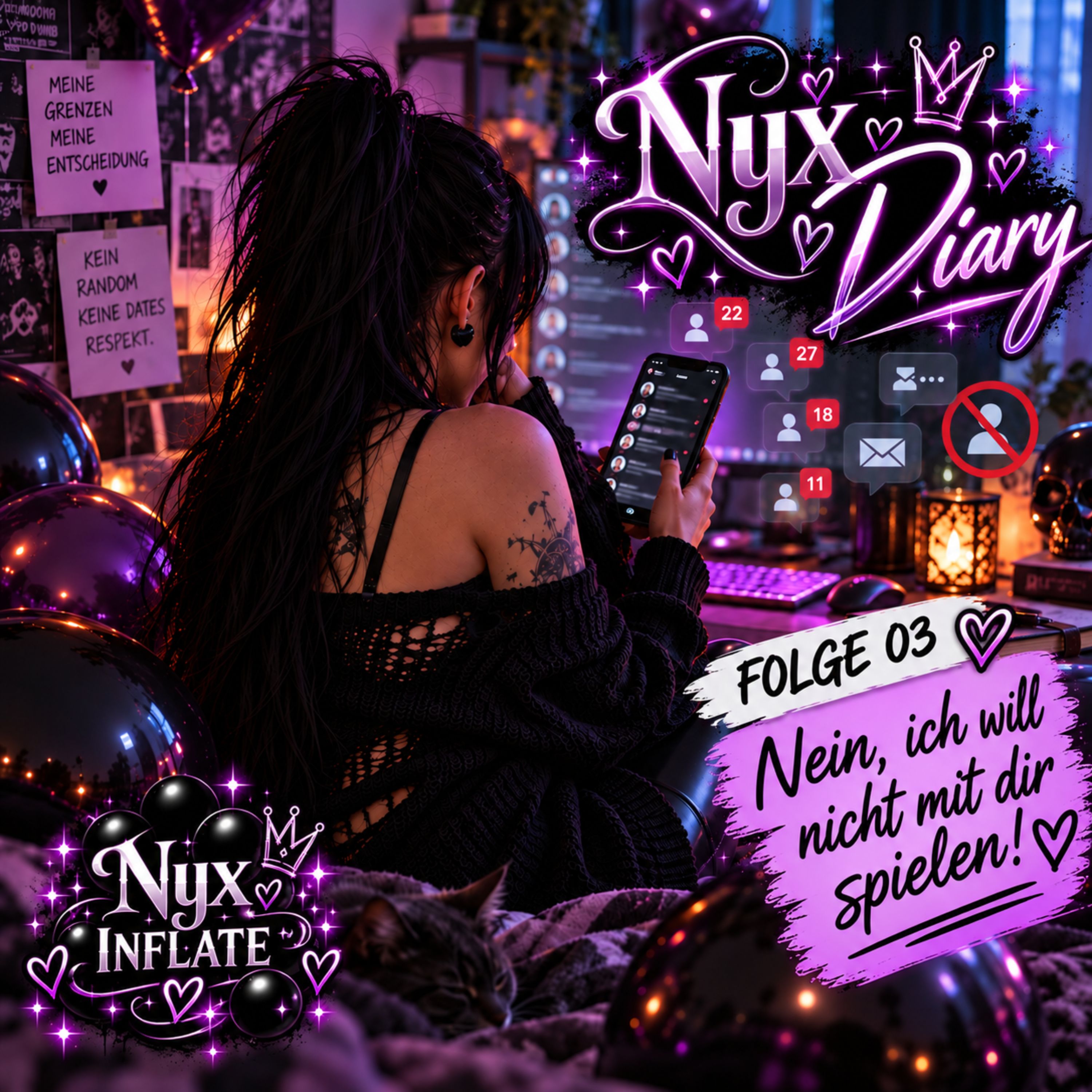 Cover der Podcast-Folge Folge 003 – Nein, ich will nicht mit dir spielen!